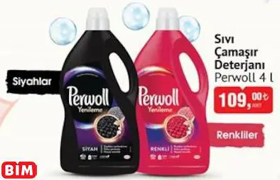 PERWOLL SIVI ÇAMAŞIR DETERJANI PERWOLL SIVI ÇAMAŞIR DETERJANI